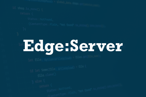 Edge Server